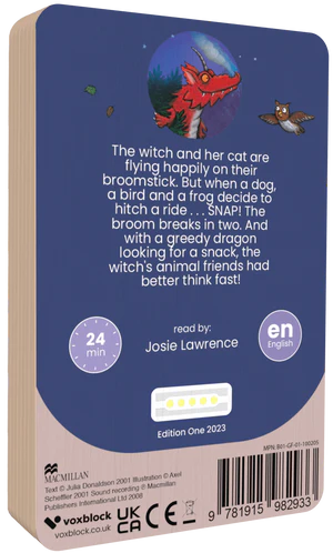 Room on the Broom - Voxblock Audiobook - Audiobook from The Bookhouse Broughty Ferry- Just £9.99! Shop now