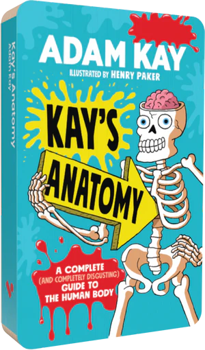 Kay's Anatomy: A Complete (and Completely Disgusting) Guide to the Human Body - Voxblock - Book from The Bookhouse Broughty Ferry- Just £12.99! Shop now