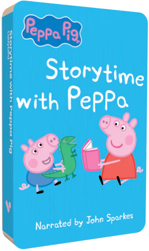 Storytime With Peppa - VoxBlock Audiobook - Audiobook from The Bookhouse Broughty Ferry- Just £11.99! Shop now