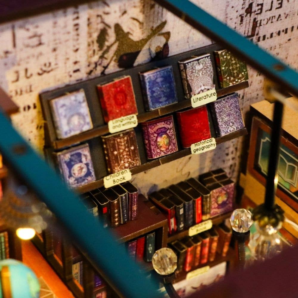 DIY Book Nook Kit - Soul Bookstore - Craft Kit from The Bookhouse Broughty Ferry- Just £44.95! Shop now