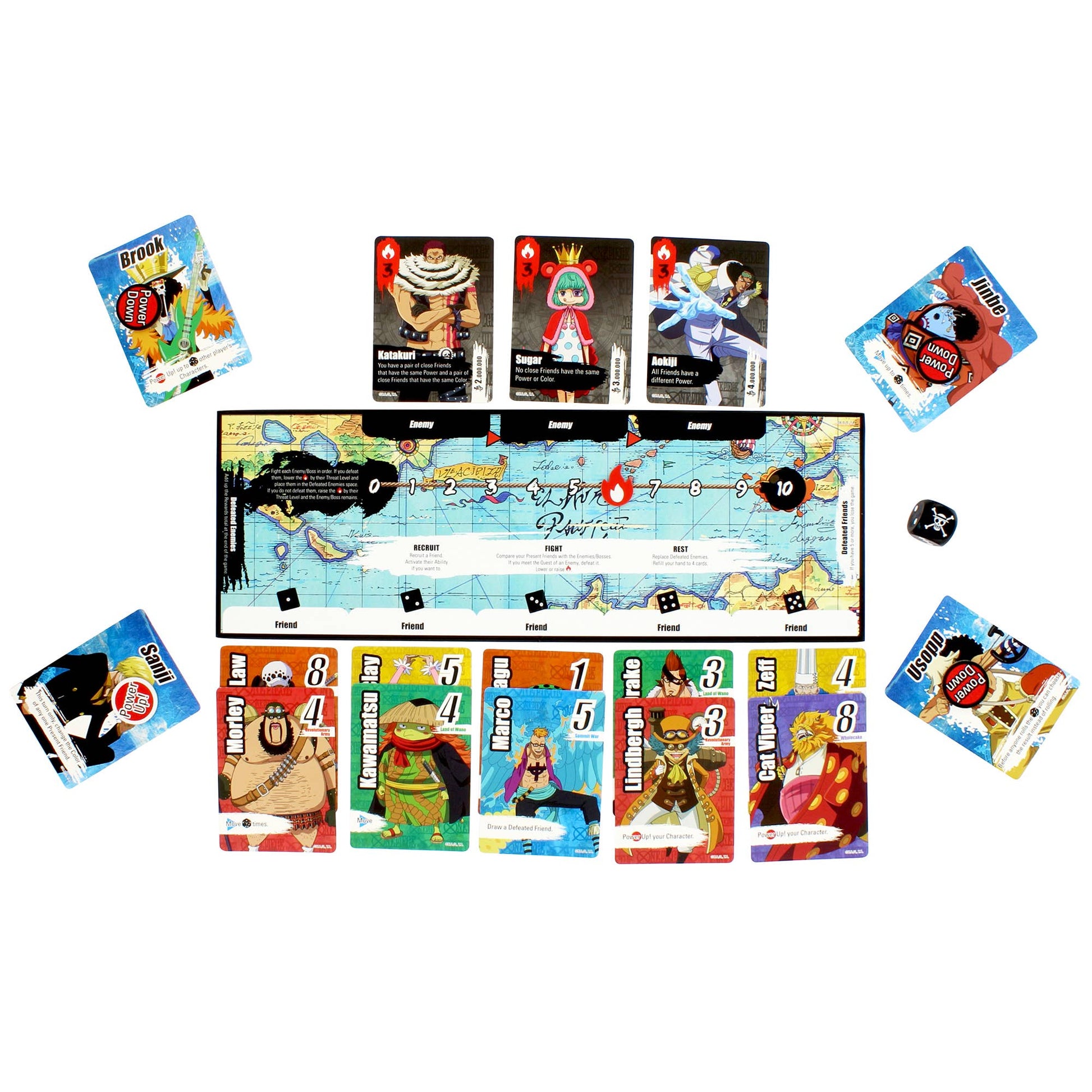 One Piece - Nakama Friends & Enemies Game -  from The Bookhouse Broughty Ferry- Just £18! Shop now
