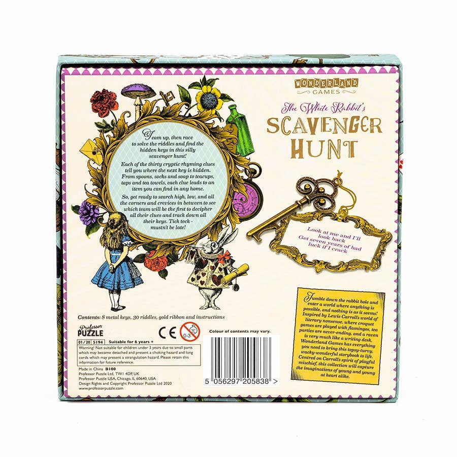 The White Rabbit's Scavenger Hunt -  from The Bookhouse Broughty Ferry- Just £9.99! Shop now