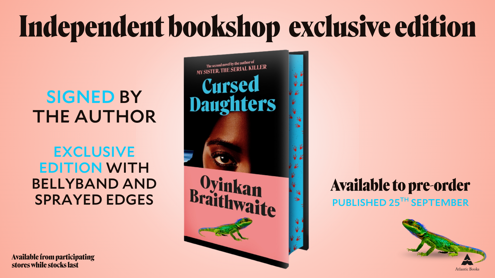 Cursed Daughters - Indie Bookshop Edition - Book from The Bookhouse Broughty Ferry- Just £18.99! Shop now