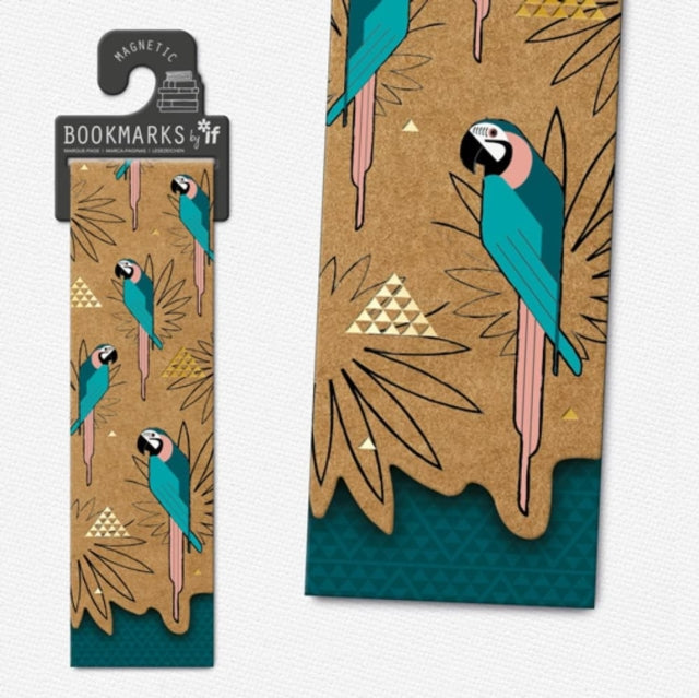 KRAFTY COLLECTION BOOKMARK - Parrot - Book from The Bookhouse Broughty Ferry- Just £2.99! Shop now