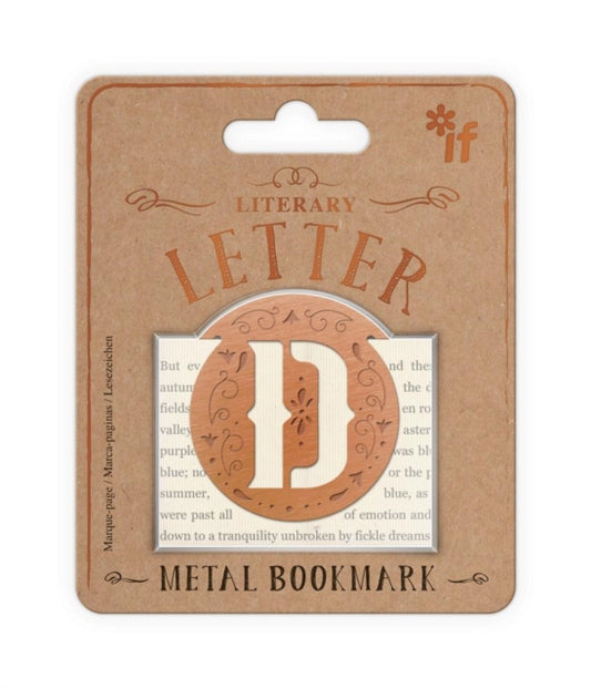 Literary Letters Bookmarks - Letters D - Book from The Bookhouse Broughty Ferry- Just £5.99! Shop now