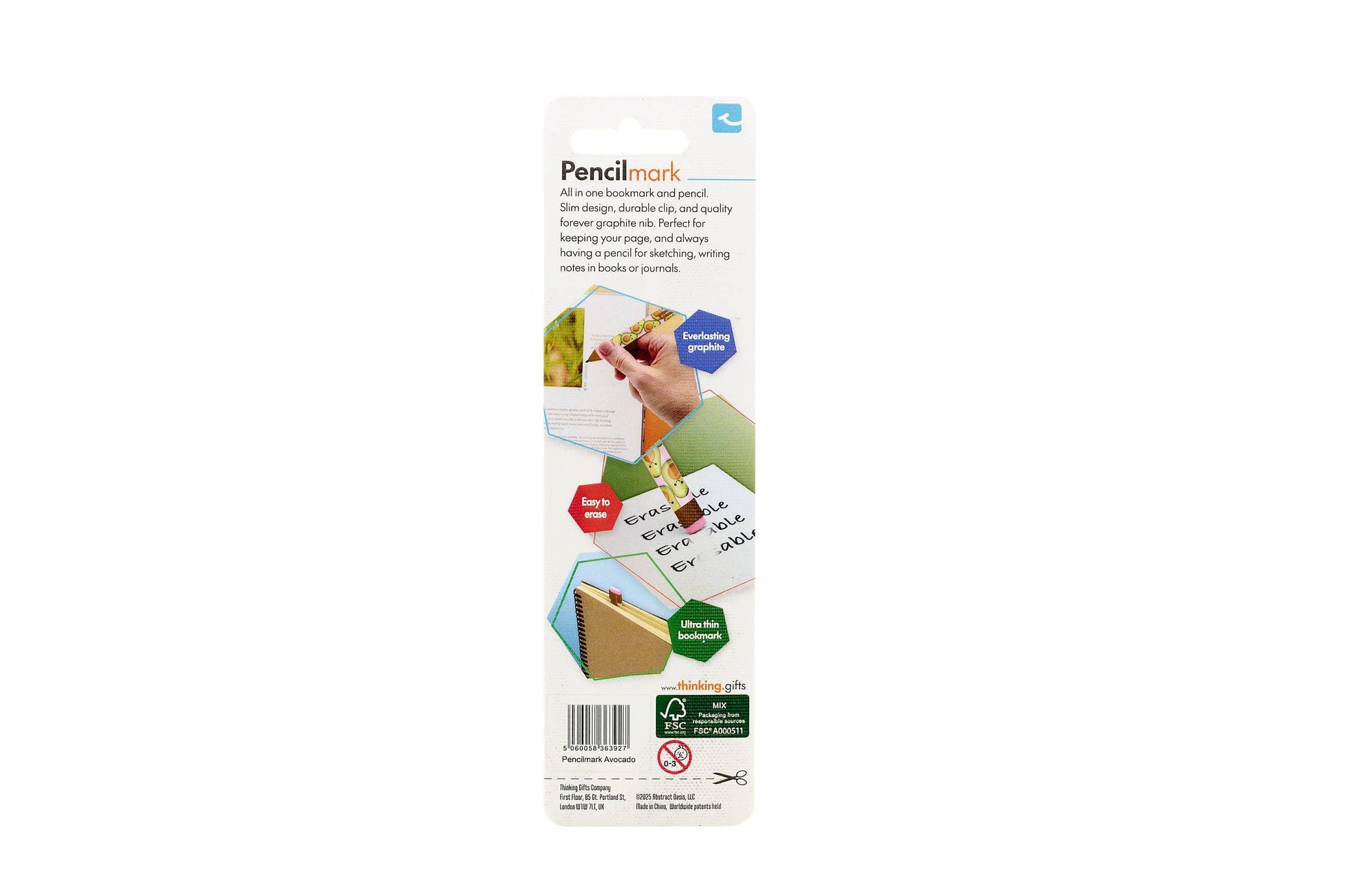 Pencilmark/ Bookmark - Avocado -  from The Bookhouse Broughty Ferry- Just £4.99! Shop now