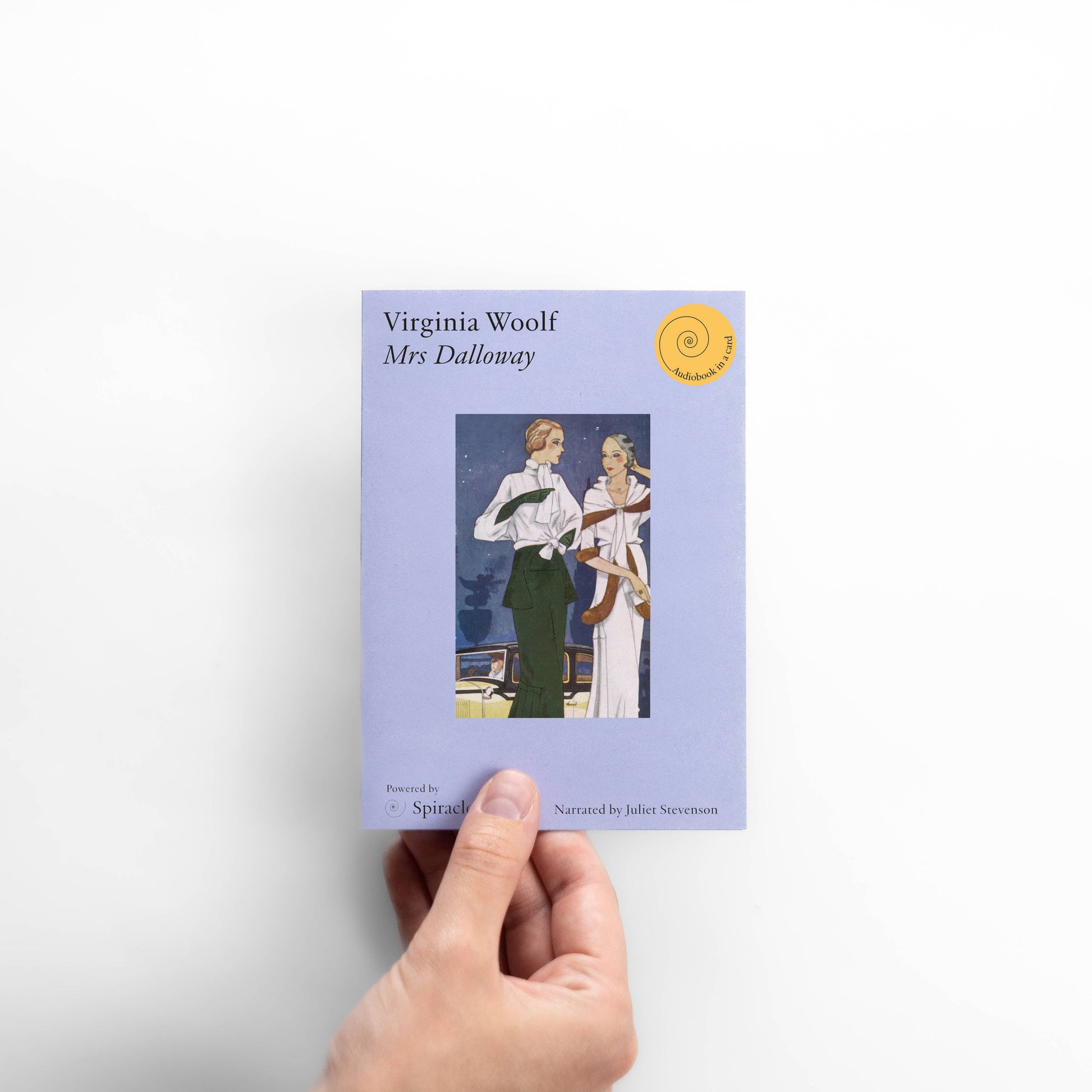 Audiobook in a Card: Mrs Dalloway by Virginia Woolf -  from The Bookhouse Broughty Ferry- Just £12! Shop now