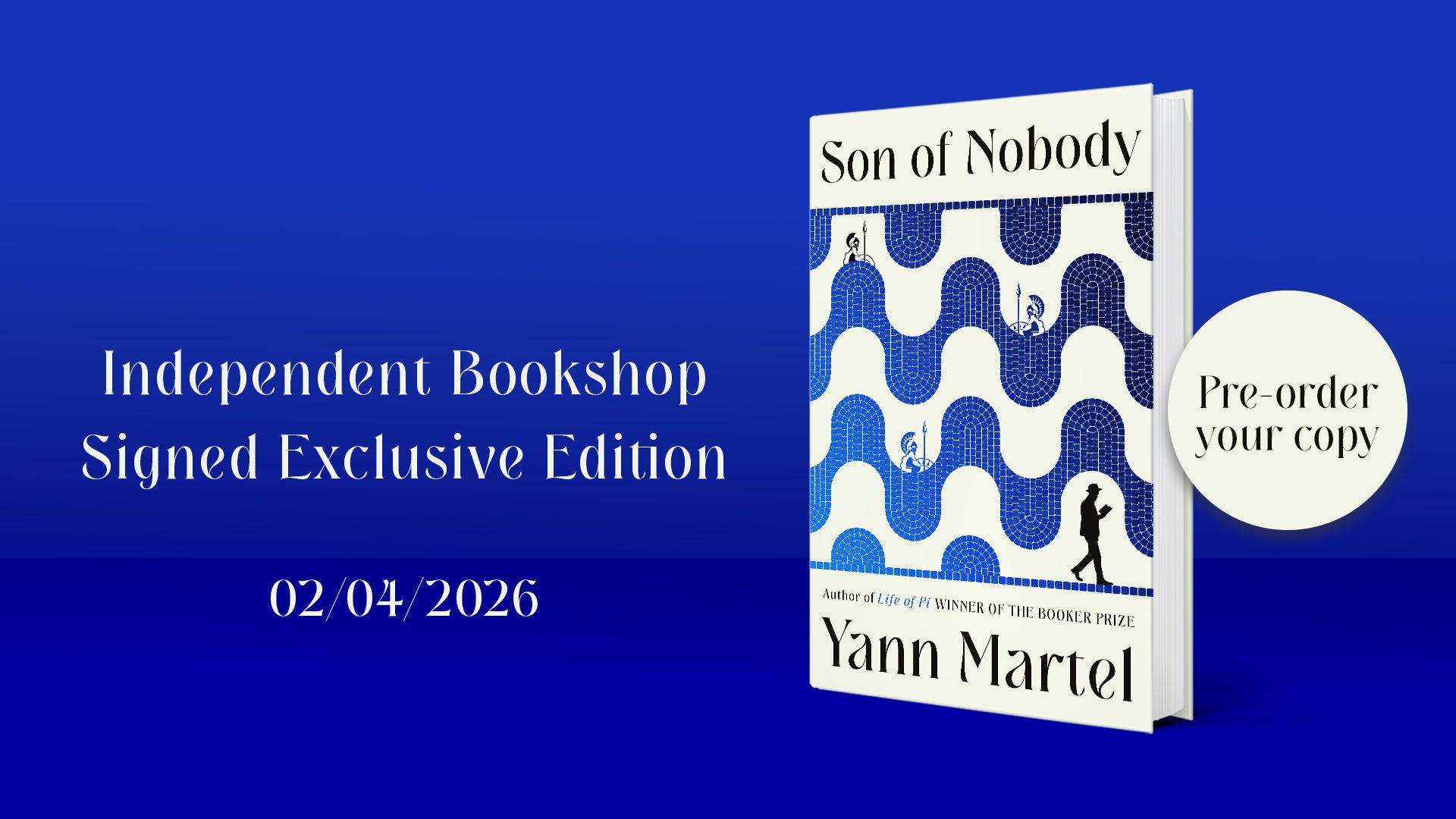 Son of Nobody - Independent Bookshop Exclusive Edition - Book from The Bookhouse Broughty Ferry- Just £18! Shop now