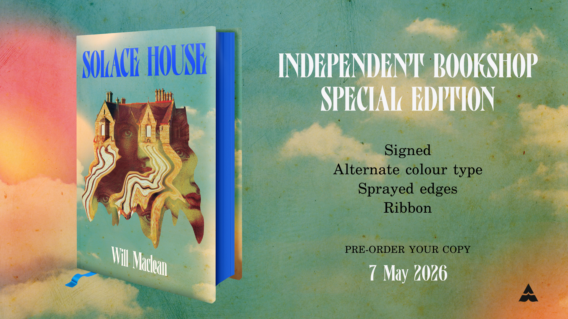 Solace House - INDEPENDENT BOOKSHOP SPECIAL EDITION - Book from The Bookhouse Broughty Ferry- Just £18! Shop now