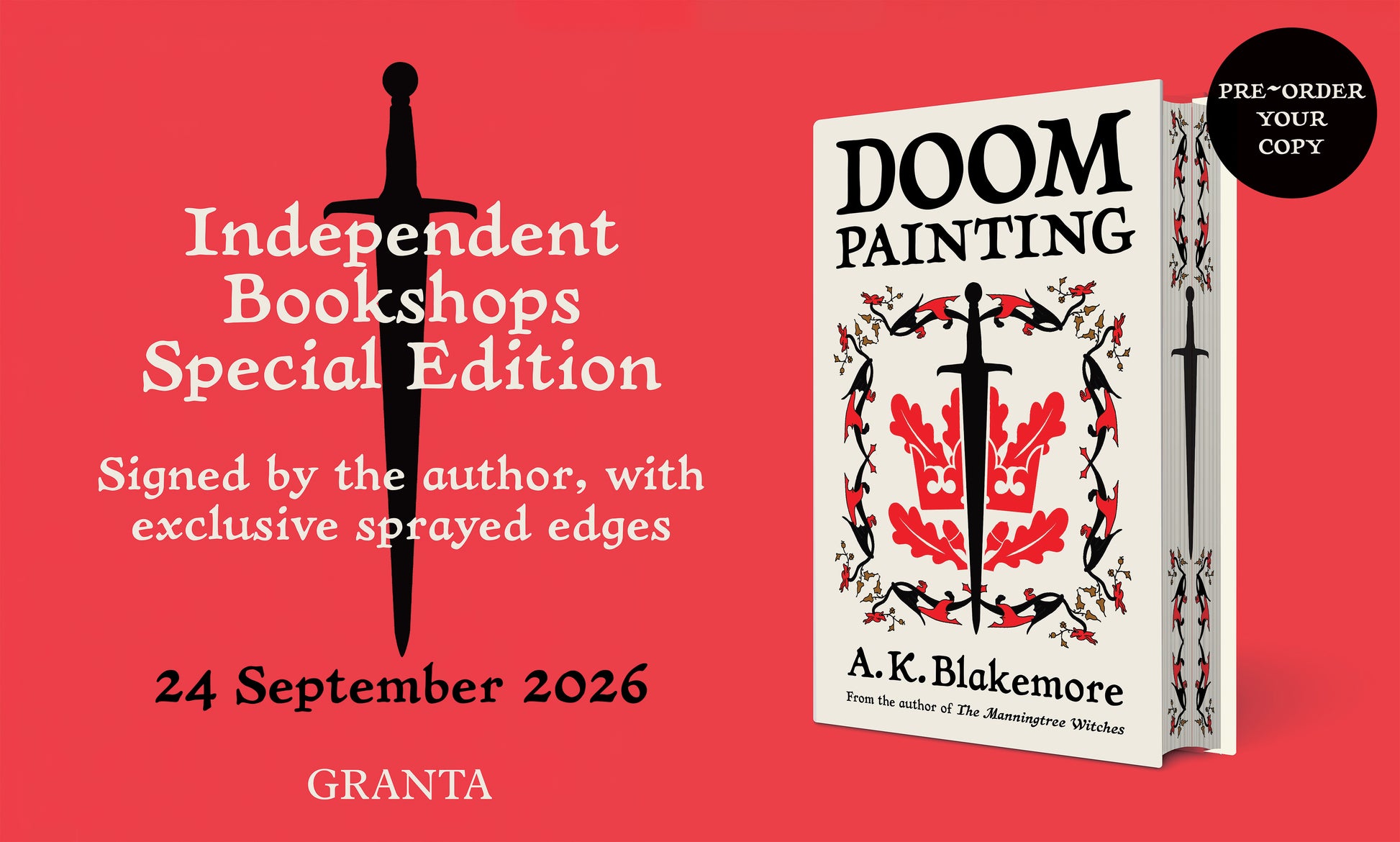 Doom Painting - SIGNED INDIE EDITION - Book from The Bookhouse Broughty Ferry- Just £18! Shop now