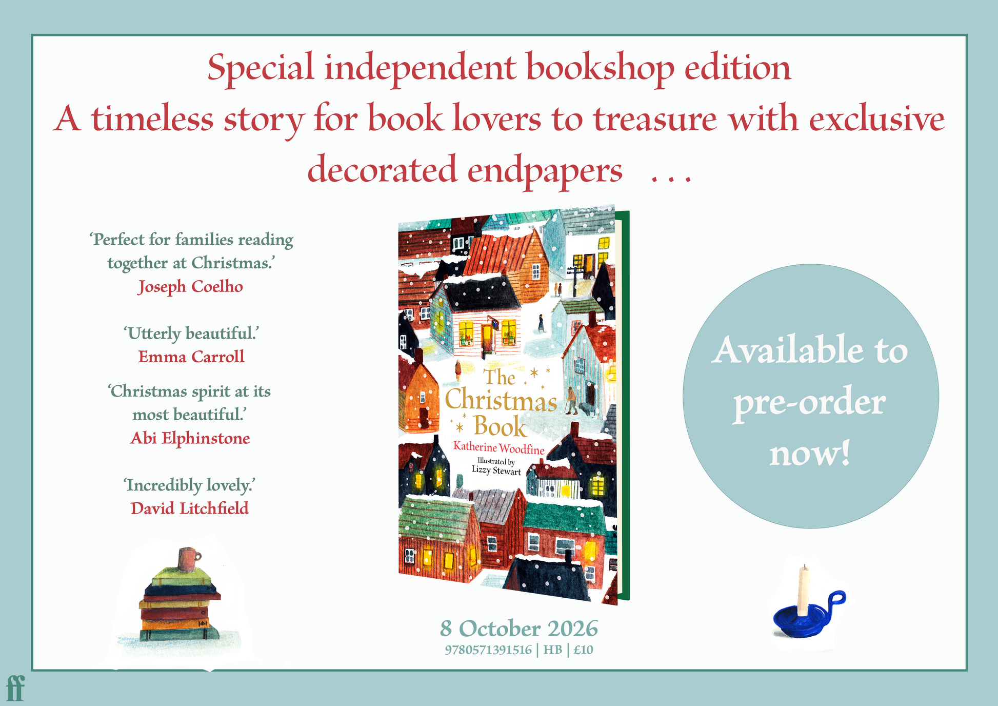 The Christmas Book - Independent Bookshops Exclusive Edition - Book from The Bookhouse Broughty Ferry- Just £9! Shop now