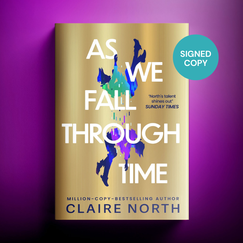 As We Fall Through Time  - SIGNED EDITION - Book from The Bookhouse Broughty Ferry- Just £19.80! Shop now