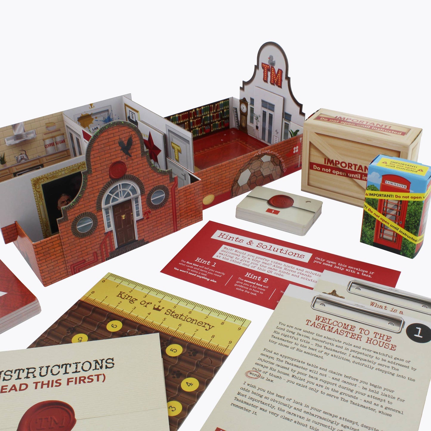 TASKMASTER - THE ESCAPE ROOM -  from The Bookhouse Broughty Ferry- Just £18! Shop now