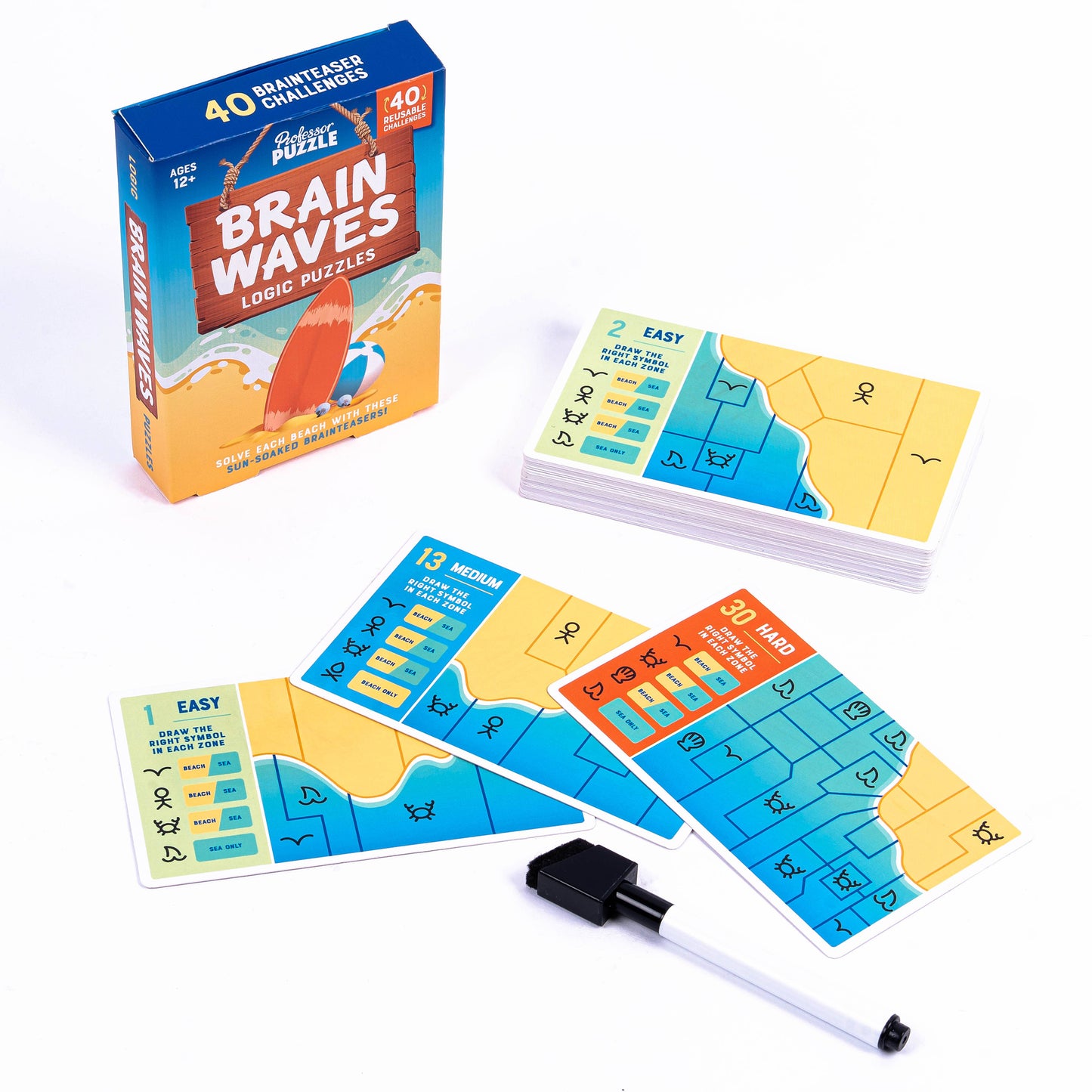 BRAIN WAVES  LOGIC PUZZLES -  from The Bookhouse Broughty Ferry- Just £5.10! Shop now
