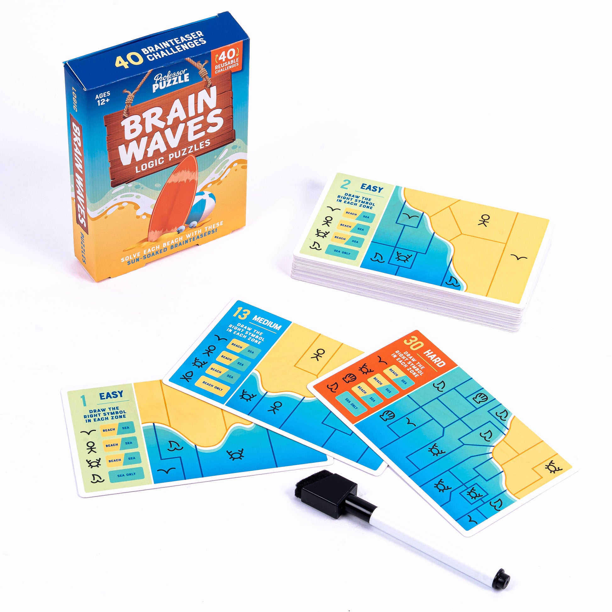 BRAIN WAVES  LOGIC PUZZLES -  from The Bookhouse Broughty Ferry- Just £5.10! Shop now