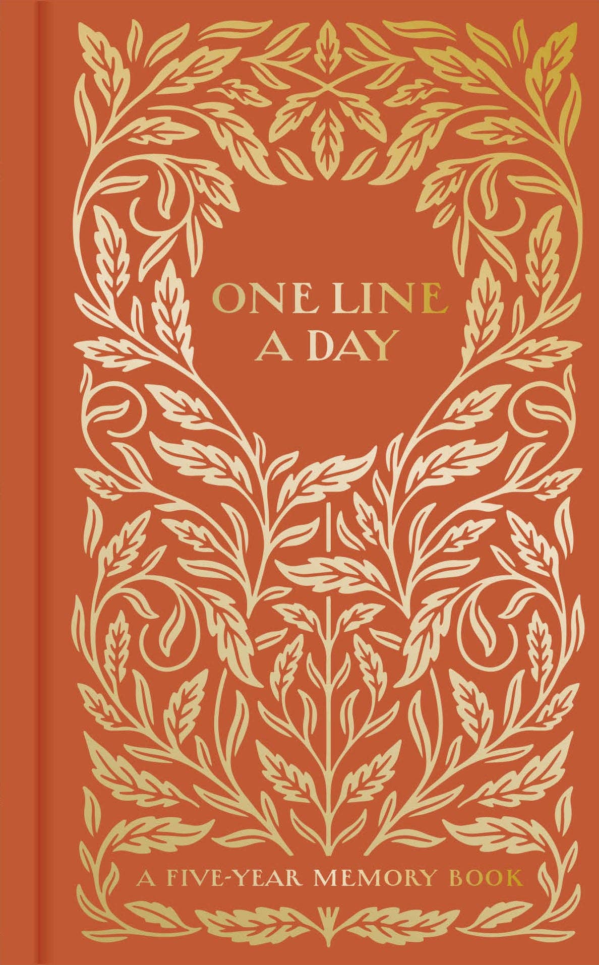 Gilded One Line a Day - A Five-Year Memory Book (Diary or Journal) -  from The Bookhouse Broughty Ferry- Just £14.99! Shop now