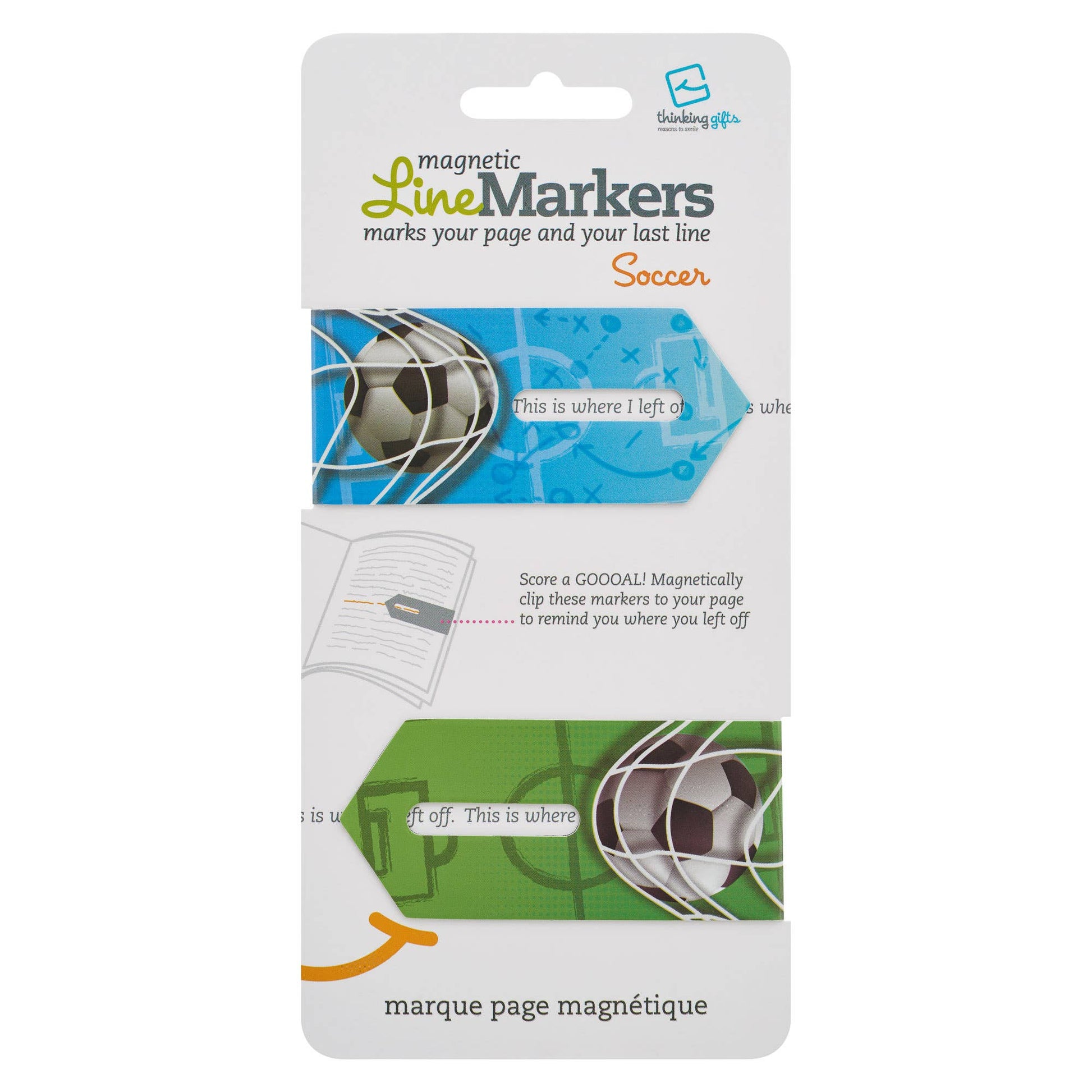 Linemarkers Set of 2 Magnetic Bookmarks/Page Marker -  from The Bookhouse Broughty Ferry- Just £2.99! Shop now