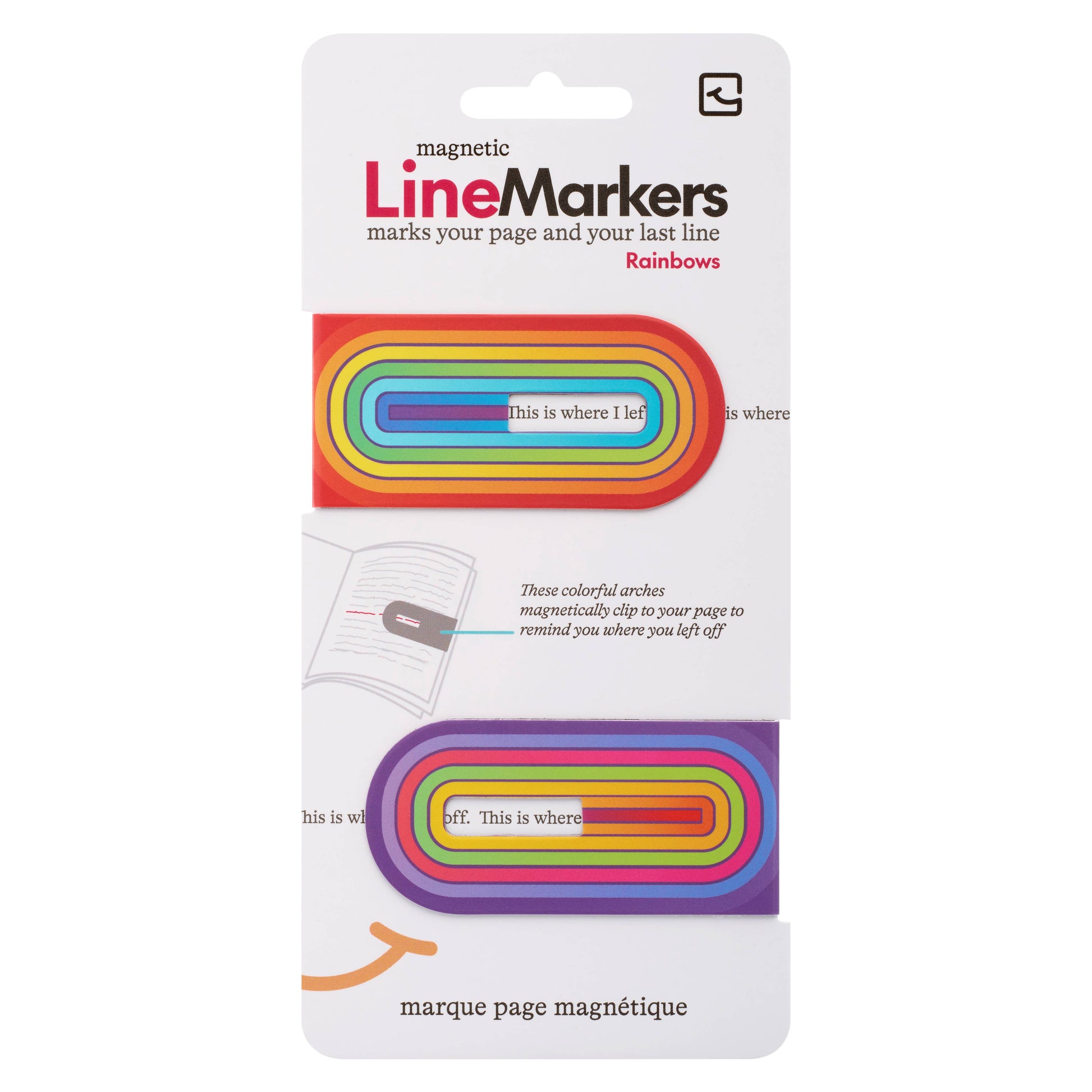 Linemarkers Set of 2 Magnetic Bookmarks/Page Marker -  from The Bookhouse Broughty Ferry- Just £2.99! Shop now