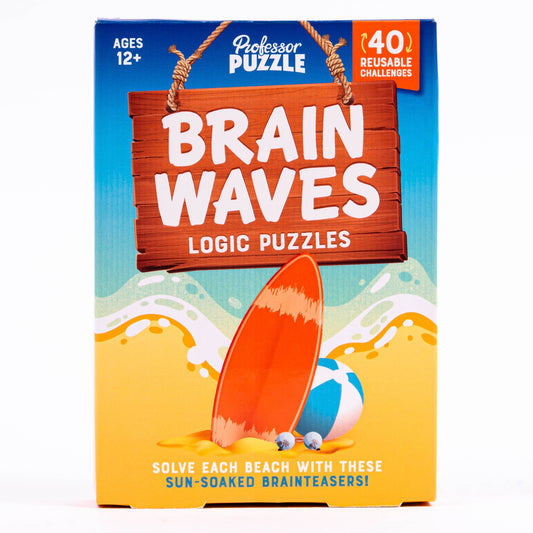 BRAIN WAVES  LOGIC PUZZLES -  from The Bookhouse Broughty Ferry- Just £5.10! Shop now