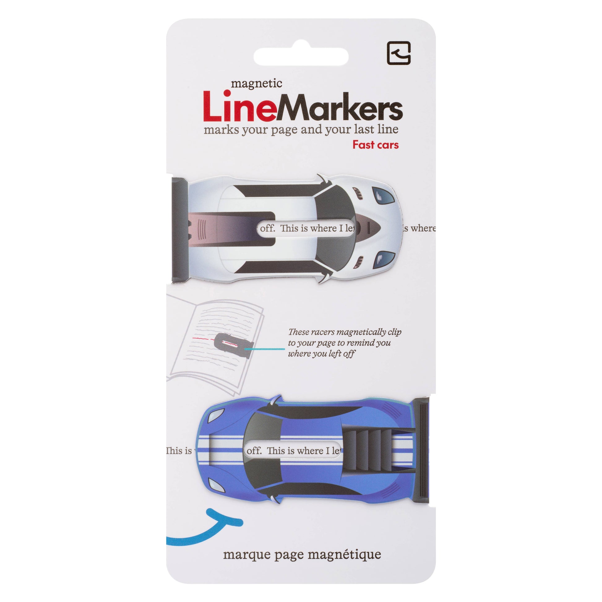 Linemarkers Set of 2 Magnetic Bookmarks/Page Marker -  from The Bookhouse Broughty Ferry- Just £2.99! Shop now