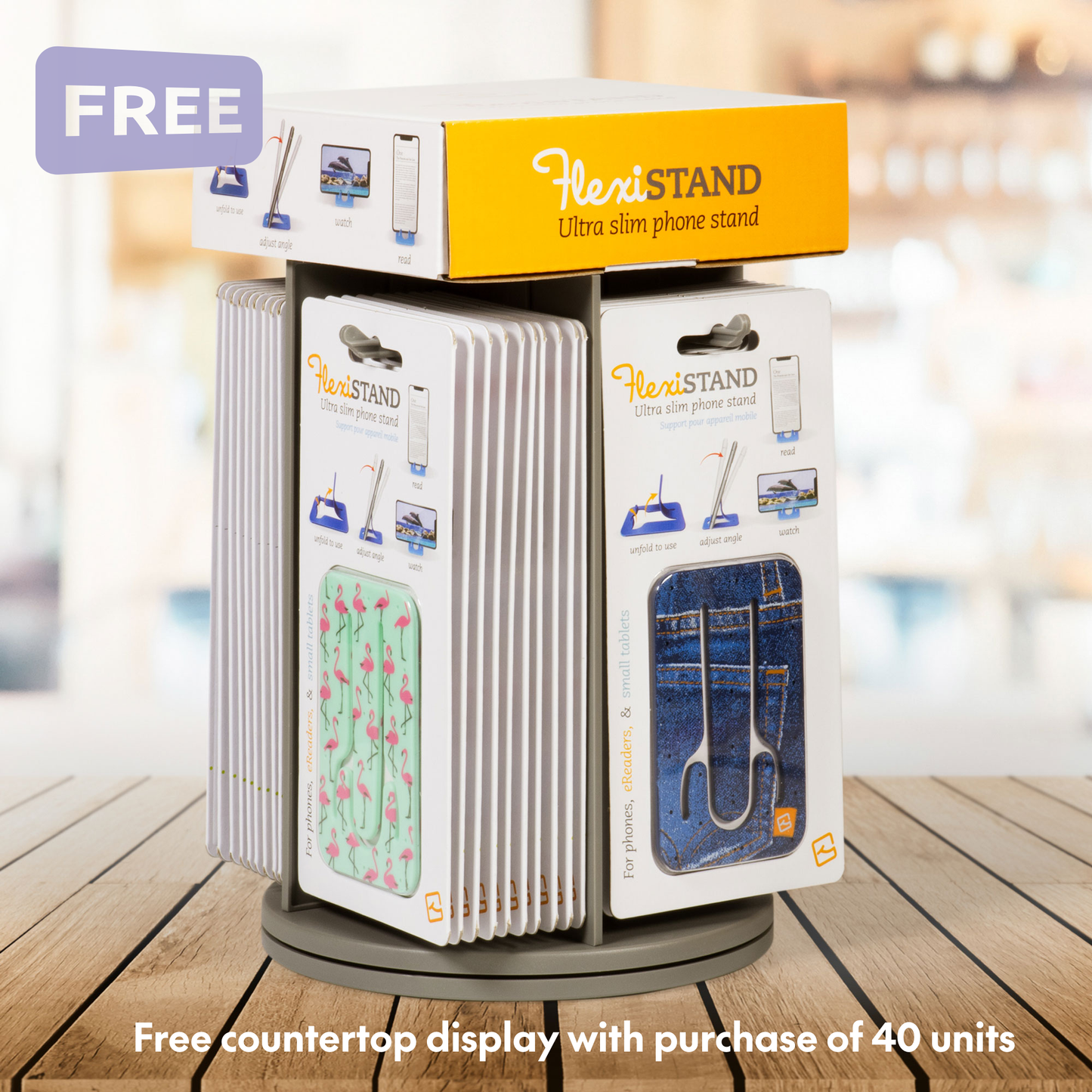 Flexistand Ultra Thin Phone Stand and Phone Holder - Doodle -  from The Bookhouse Broughty Ferry- Just £4.99! Shop now
