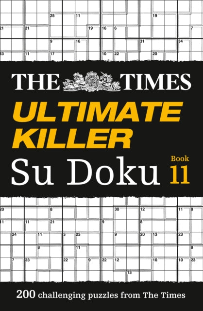 The Times Ultimate Killer Su Doku Book 11 : 200 Challenging Puzzles from the Times - Book from The Bookhouse Broughty Ferry- Just £7.99! Shop now