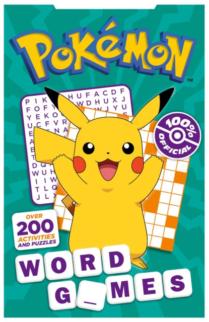 Pokemon Word Games - Book from The Bookhouse Broughty Ferry- Just £5.99! Shop now