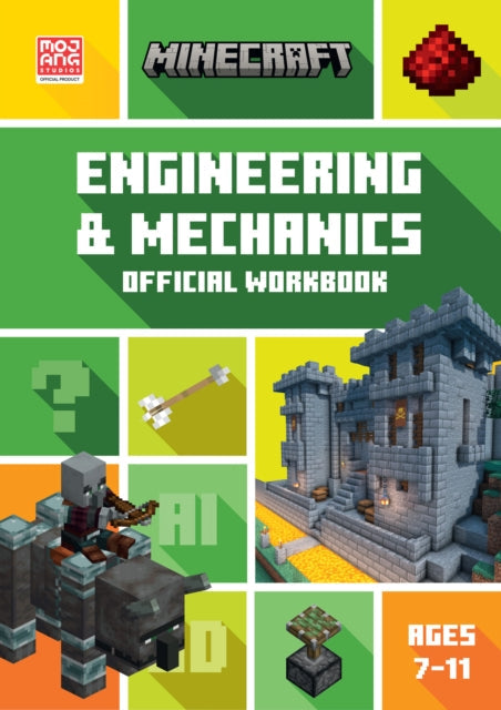 Minecraft STEM Engineering and Mechanics - Book from The Bookhouse Broughty Ferry- Just £6.99! Shop now