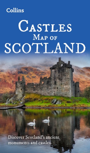 Castles Map of Scotland - Book from The Bookhouse Broughty Ferry- Just £7.99! Shop now