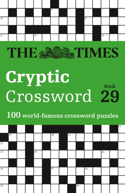 The Times Cryptic Crossword Book 29 : 100 World-Famous Crossword Puzzles - Book from The Bookhouse Broughty Ferry- Just £7.99! Shop now
