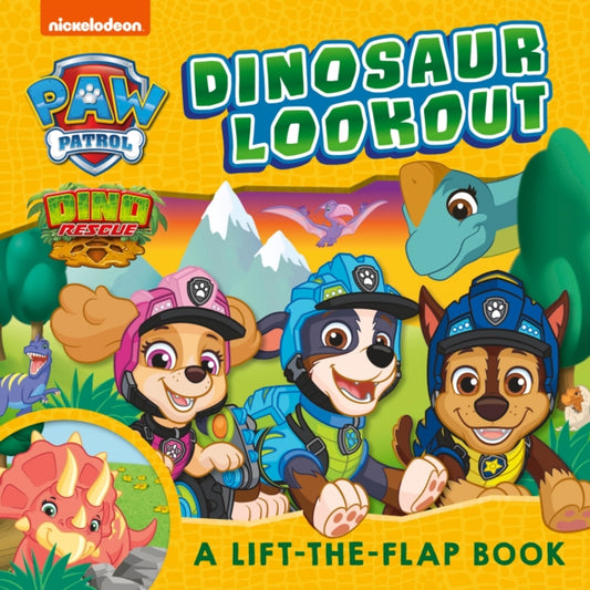 PAW Patrol Dinosaur Lookout Lift-the-Flap Book - Book from The Bookhouse Broughty Ferry- Just £7.99! Shop now