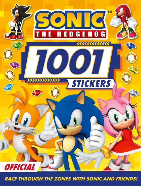 Sonic the Hedgehog 1001 Stickers - Book from The Bookhouse Broughty Ferry- Just £8.99! Shop now
