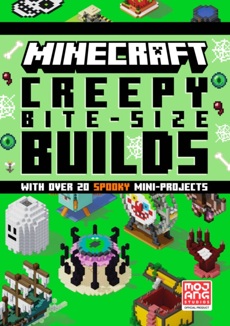 Minecraft Creepy Bite-Size Builds - Book from The Bookhouse Broughty Ferry- Just £9.99! Shop now