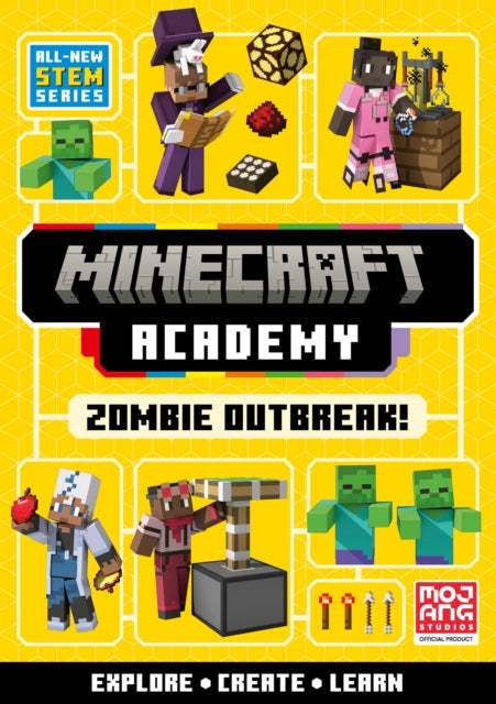 Minecraft Academy Zombie Outbreak : Book 1 - Book from The Bookhouse Broughty Ferry- Just £9.99! Shop now