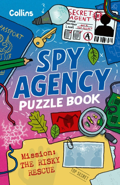 Spy Agency Puzzle Book – The Risky Rescue : Solve Puzzles, Crack Codes and Take on a Top Secret Mission - Book from The Bookhouse Broughty Ferry- Just £5.99! Shop now