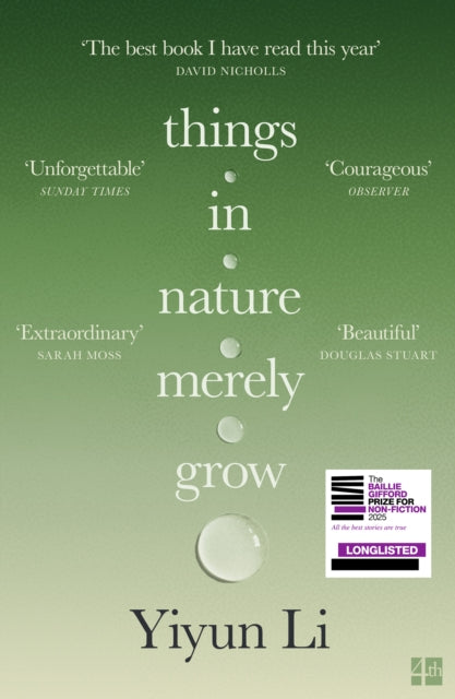 Things in Nature Merely Grow - Book from The Bookhouse Broughty Ferry- Just £10.99! Shop now