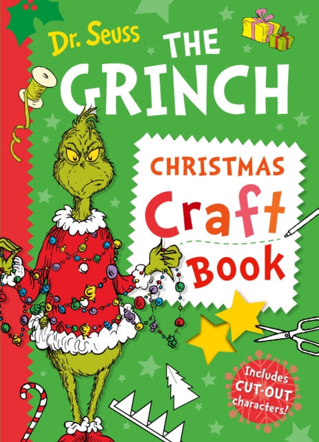 The Grinch Christmas Craft Book - Book from The Bookhouse Broughty Ferry- Just £7.99! Shop now
