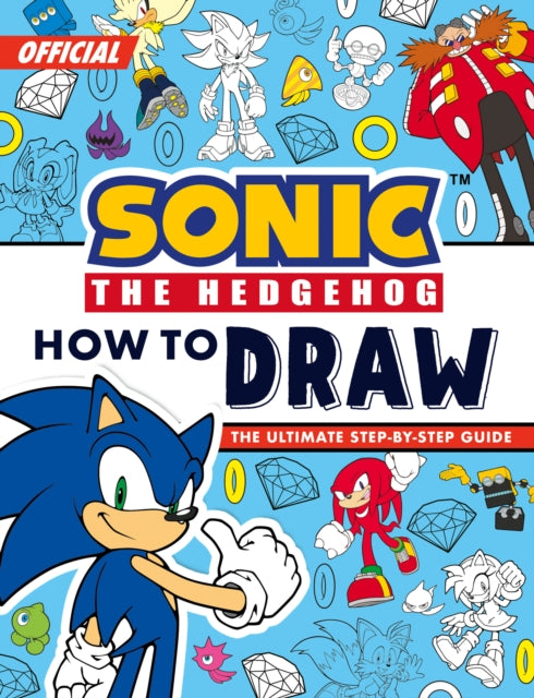 Sonic The Hedgehog How to Draw - Book from The Bookhouse Broughty Ferry- Just £9.99! Shop now
