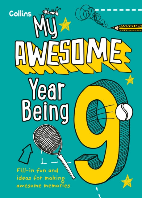 My Awesome Year being 9 - Book from The Bookhouse Broughty Ferry- Just £9.99! Shop now