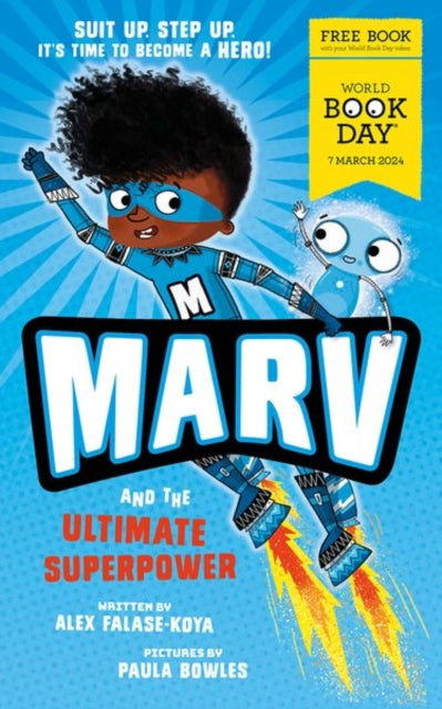 Marv and the Ultimate Superpower World Book Day 2024 - Book from The Bookhouse Broughty Ferry- Just £0! Shop now
