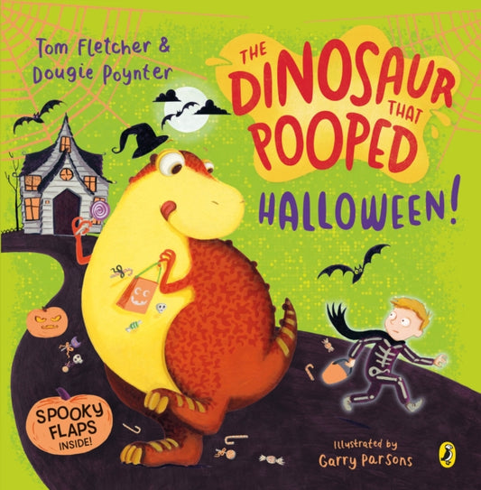 The Dinosaur that Pooped Halloween! : A spooky lift-the-flap adventure - Book from The Bookhouse Broughty Ferry- Just £7.99! Shop now