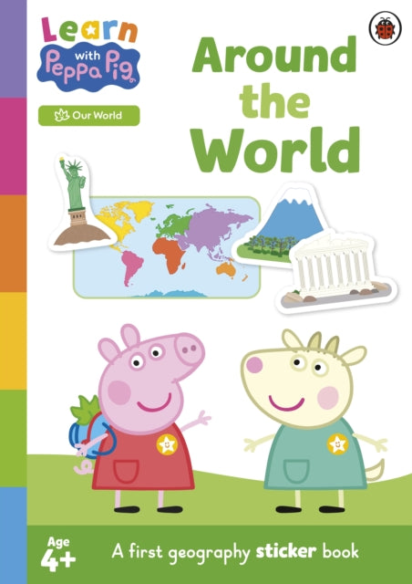 Learn with Peppa: Around the World sticker activity book - Book from The Bookhouse Broughty Ferry- Just £4.99! Shop now