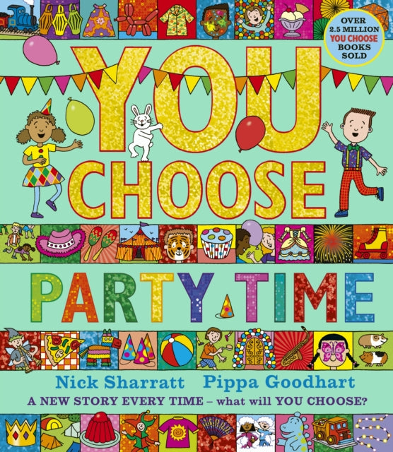 You Choose Party Time - Book from The Bookhouse Broughty Ferry- Just £12.99! Shop now