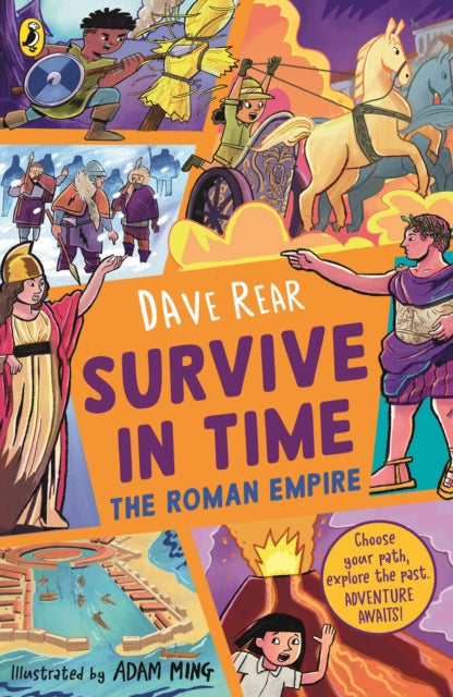 Survive in Time: The Roman Empire - Book from The Bookhouse Broughty Ferry- Just £8.99! Shop now