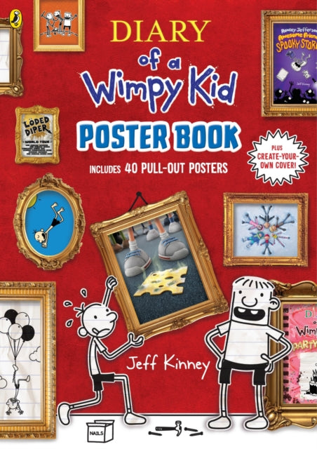 Diary of a Wimpy Kid Poster Book (Includes 40 Pull-Out Posters) - Book from The Bookhouse Broughty Ferry- Just £16.99! Shop now