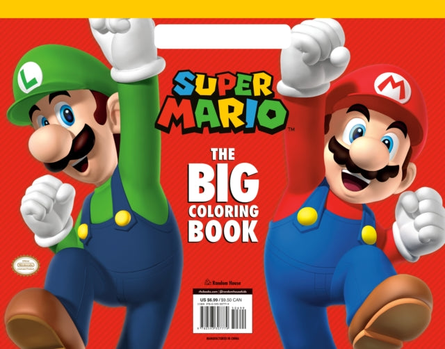 Super Mario: The Big Coloring Book (Nintendo®) - Book from The Bookhouse Broughty Ferry- Just £5.99! Shop now