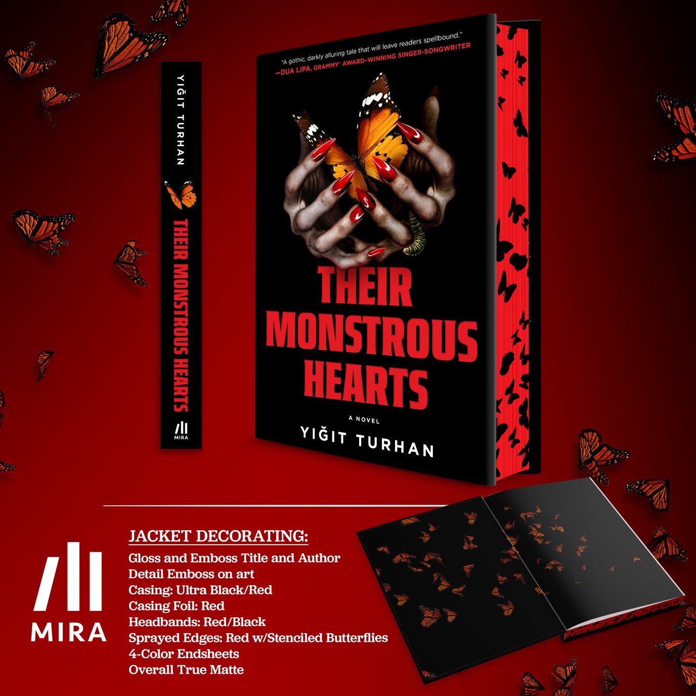 Their Monstrous Hearts - SIGNED COLLECTORS EDITION -  from The Bookhouse Broughty Ferry- Just £18.99! Shop now