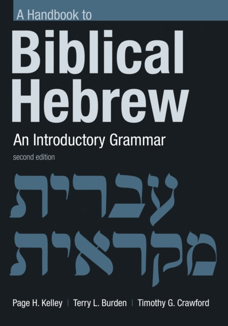 Handbook to Biblical Hebrew : An Introductory Grammar - Book from The Bookhouse Broughty Ferry- Just £30.99! Shop now