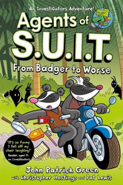 Agents of S.U.I.T.: From Badger to Worse : A Laugh-Out-Loud Comic Book Adventure! - Book from The Bookhouse Broughty Ferry- Just £9.99! Shop now