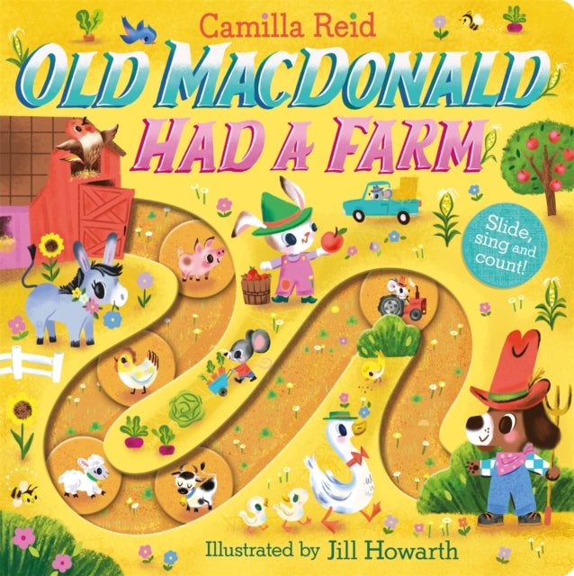 Old Macdonald had a Farm : A Slide and Count Book - Book from The Bookhouse Broughty Ferry- Just £7.99! Shop now